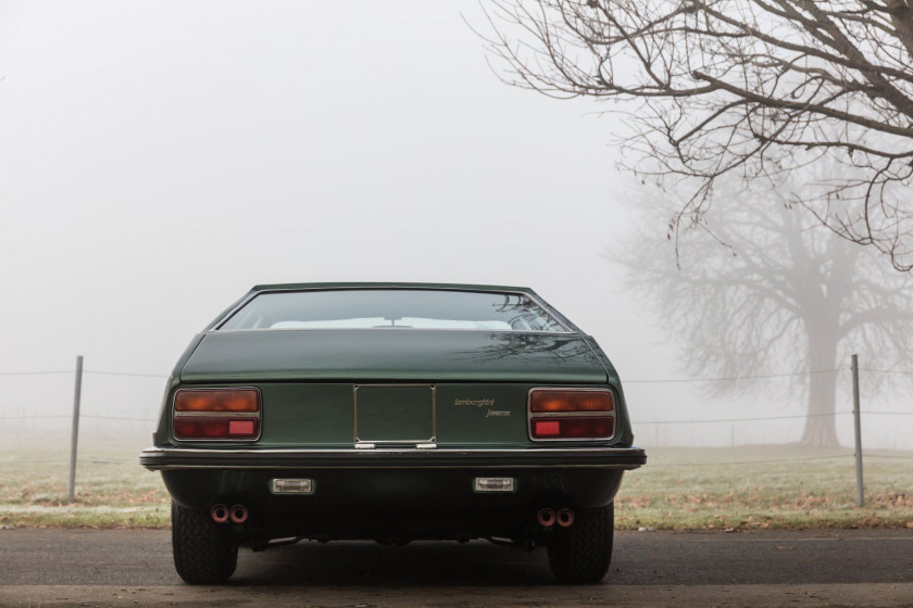 1971 Lamborghini 400 GT Jarama Titre de circulation allemandChâssis n° 10160Moteur n° 40488- Vendue neuve en Suisse- Seulement 200 km p