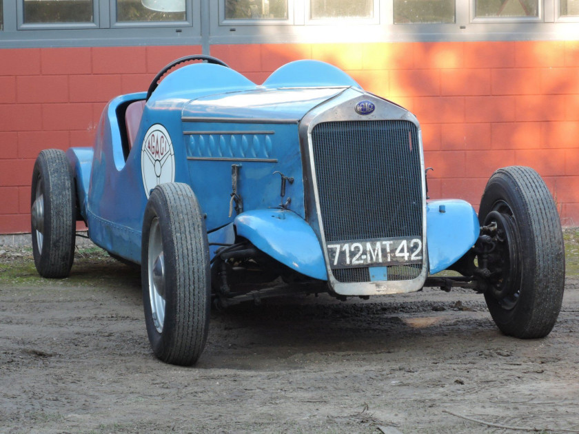 1937- 49 Delage D6-60 3 LSport Biplace ex-A.G.A.C.I. No reserve Carte grise françaiseChâssis n° 50490Moteur n° 61587- Voiture école off