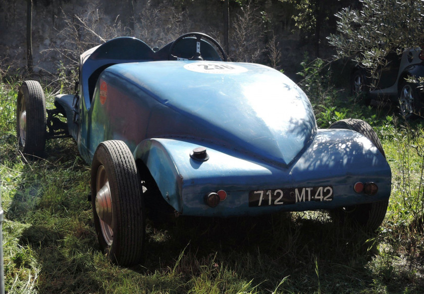 1937- 49 Delage D6-60 3 LSport Biplace ex-A.G.A.C.I. No reserve Carte grise françaiseChâssis n° 50490Moteur n° 61587- Voiture école off