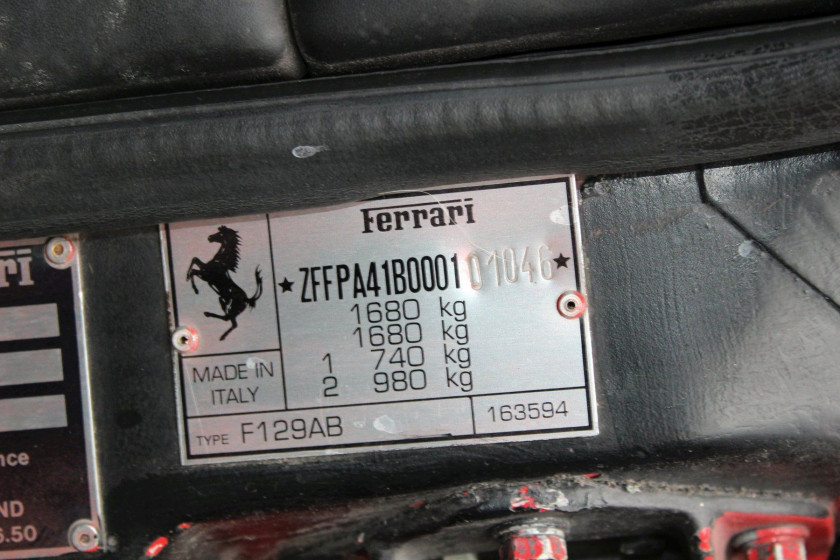1995 Ferrari F355 Challenge ex-Lucien Guitteny No reserve Carte grise françaiseChâssis n° ZFFPA41B000101046- Rare F355 Challenge avec i