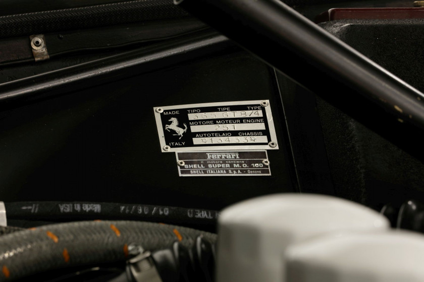 1970 Ferrari 365 GTB/4 Daytona par Scaglietti