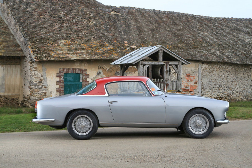 1956 Alfa Romeo 1900 C Super Sprint 3e Série par Touring Carte grise française Châssis n° AR1900C10066Moteur n° AR 1308-10064Carrosseri