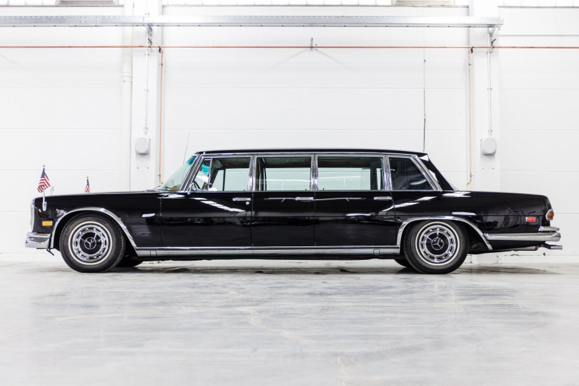 1971 Mercedes-Benz 600 Limousine Pullman six portes Titre de circulation américain Dédouanement dans l'UEChâssis n° 10001612001500- Ver