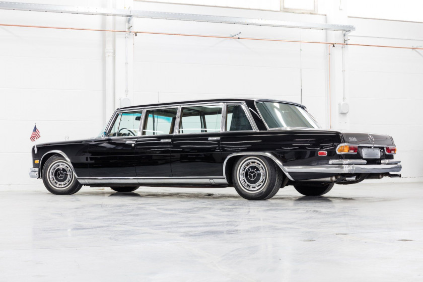 1971 Mercedes-Benz 600 Limousine Pullman six portes Titre de circulation américain Dédouanement dans l'UEChâssis n° 10001612001500- Ver