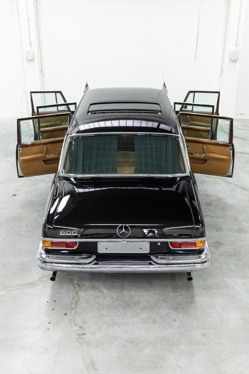 1971 Mercedes-Benz 600 Limousine Pullman six portes Titre de circulation américain Dédouanement dans l'UEChâssis n° 10001612001500- Ver