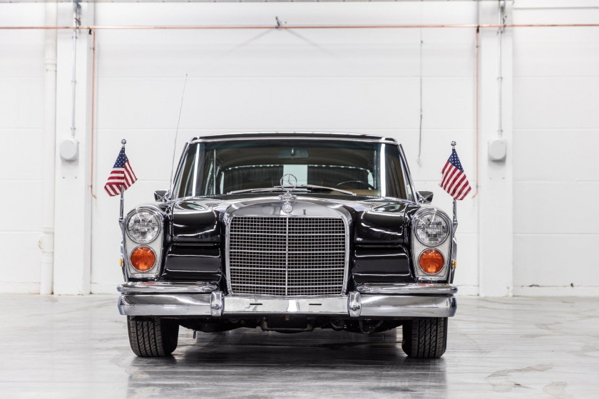 1971 Mercedes-Benz 600 Limousine Pullman six portes Titre de circulation américain Dédouanement dans l'UEChâssis n° 10001612001500- Ver