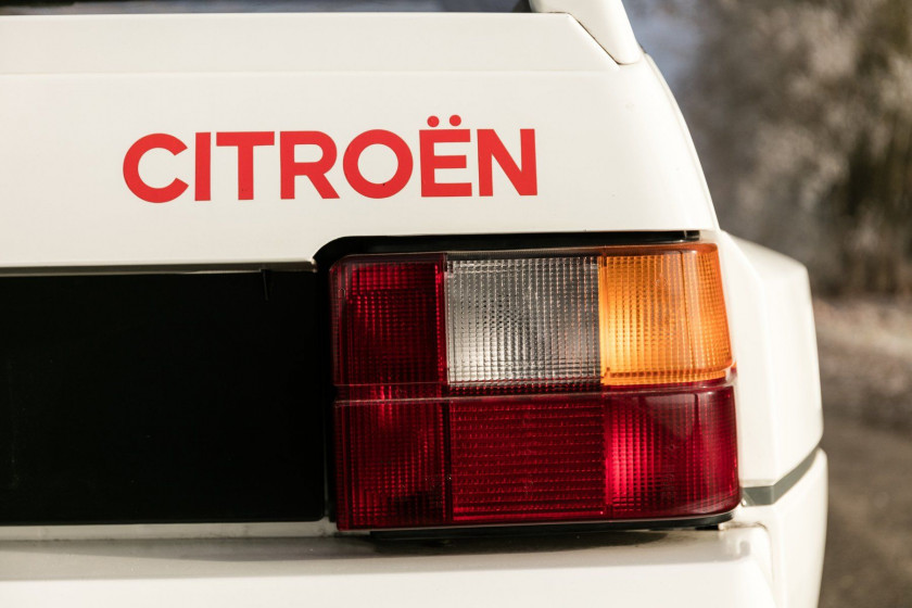 1986 Citroën BX 4 TC No reserve Sans titre de circulationChâssis n° 00XL 3026 - Seulement 220 km d'origine- Livrée neuve à Franco Sbarr