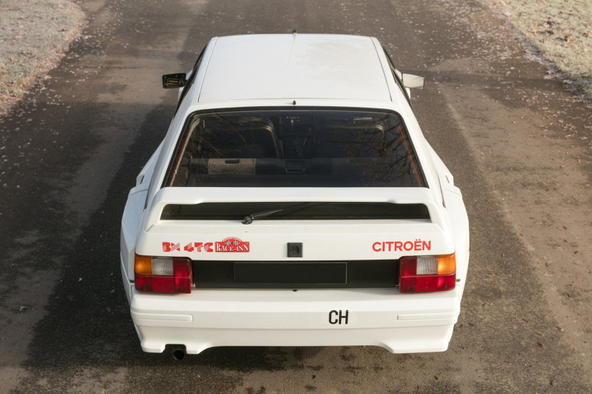 1986 Citroën BX 4 TC No reserve Sans titre de circulationChâssis n° 00XL 3026 - Seulement 220 km d'origine- Livrée neuve à Franco Sbarr