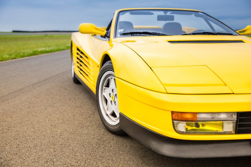 1987 Ferrari Testarossa Spider conversion par Lorenz & Rankl  No reserve