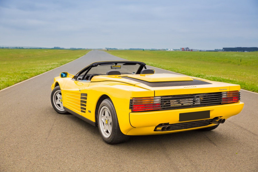 1987 Ferrari Testarossa Spider conversion par Lorenz & Rankl  No reserve