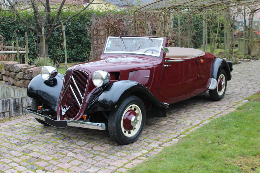 1938 Citroën Traction 11 B cabriolet