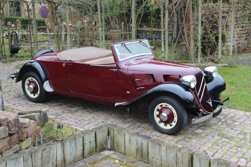 1938 Citroën Traction 11 B cabriolet