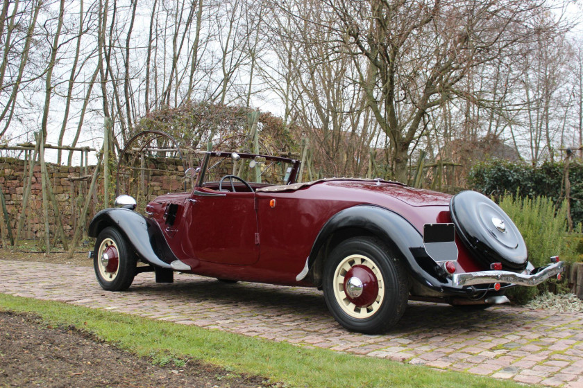 1938 Citroën Traction 11 B cabriolet