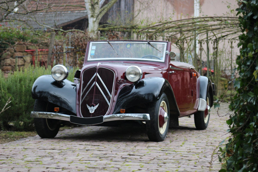 1938 Citroën Traction 11 B cabriolet