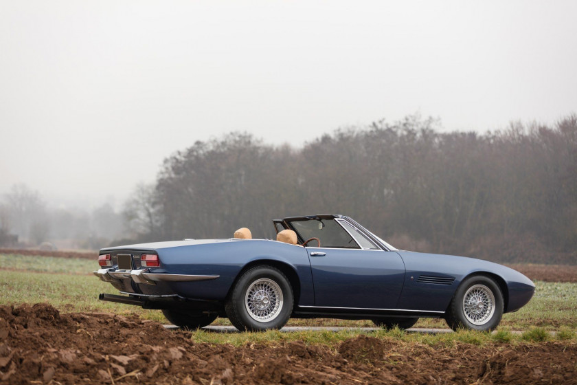 1970 Maserati Ghibli Spyder 4.7L Titre de circulation allemandChâssis n° AM115/S*1161Moteur n° AM115/S*1161- Un des quelques 90 Ghibli