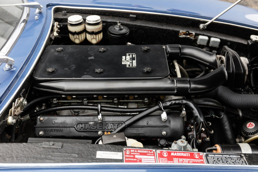 1970 Maserati Ghibli Spyder 4.7L Titre de circulation allemandChâssis n° AM115/S*1161Moteur n° AM115/S*1161- Un des quelques 90 Ghibli