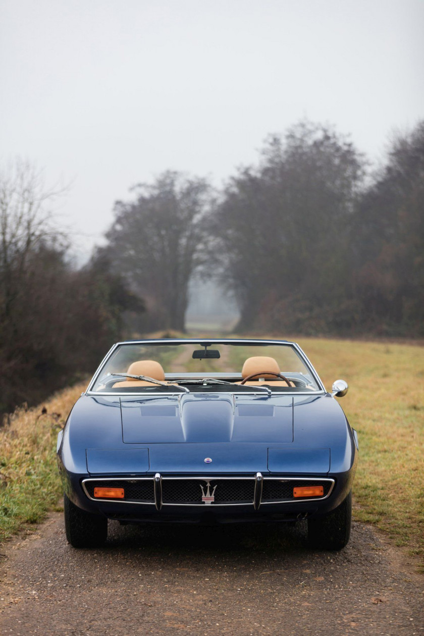 1970 Maserati Ghibli Spyder 4.7L Titre de circulation allemandChâssis n° AM115/S*1161Moteur n° AM115/S*1161- Un des quelques 90 Ghibli