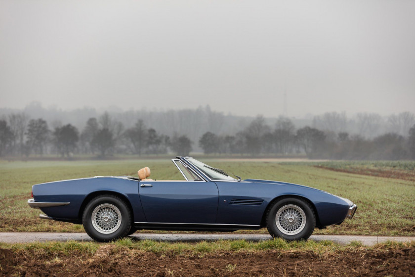 1970 Maserati Ghibli Spyder 4.7L Titre de circulation allemandChâssis n° AM115/S*1161Moteur n° AM115/S*1161- Un des quelques 90 Ghibli