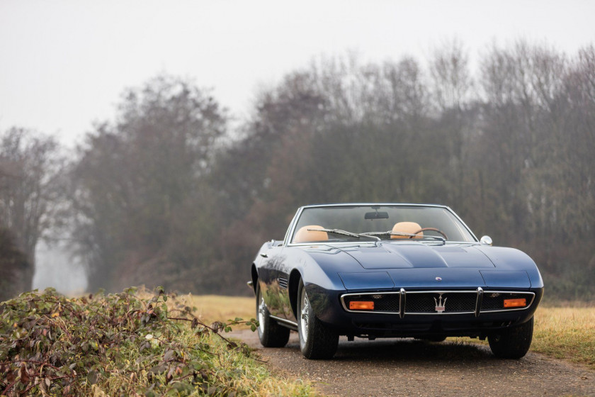 1970 Maserati Ghibli Spyder 4.7L Titre de circulation allemandChâssis n° AM115/S*1161Moteur n° AM115/S*1161- Un des quelques 90 Ghibli