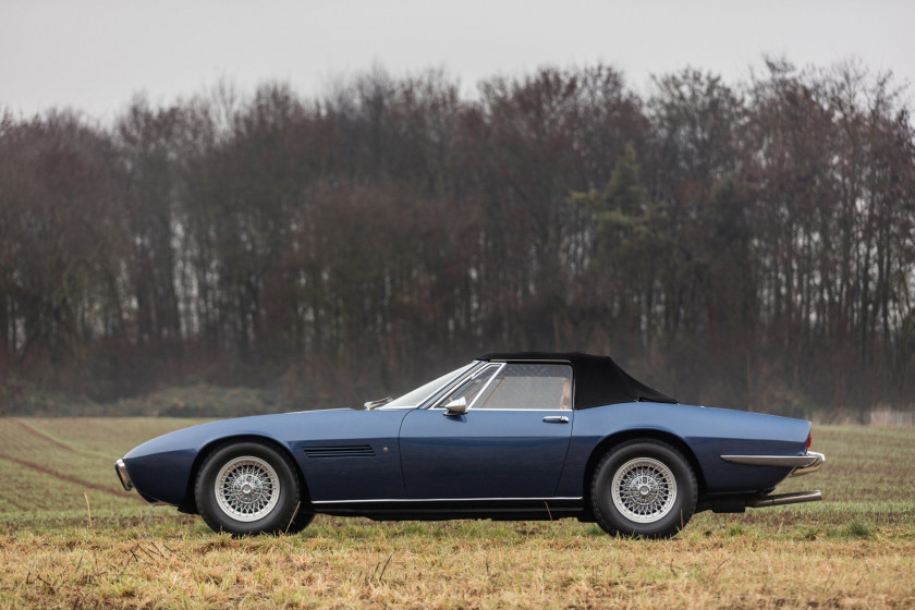 1970 Maserati Ghibli Spyder 4.7L Titre de circulation allemandChâssis n° AM115/S*1161Moteur n° AM115/S*1161- Un des quelques 90 Ghibli