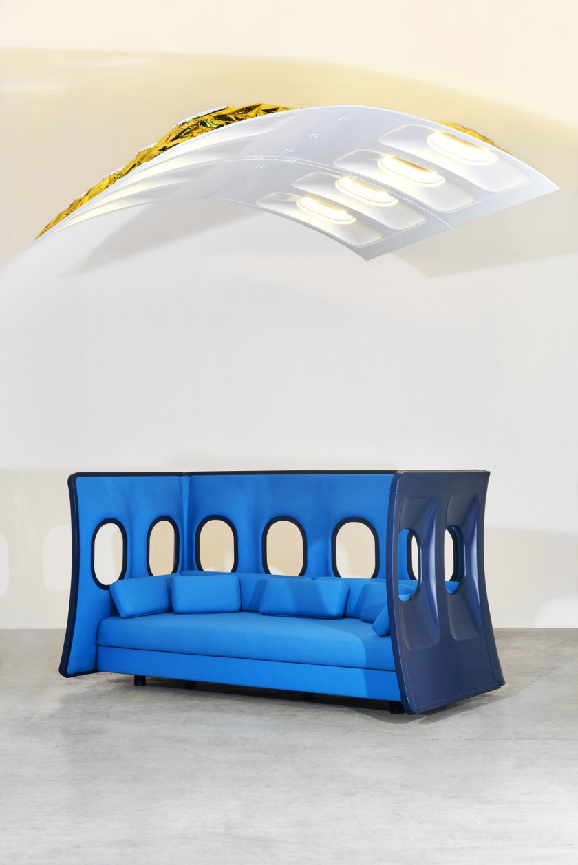 LES ATELIERS FLOWN X PAUL COUDAMY  Luminaire F-Light - 2012