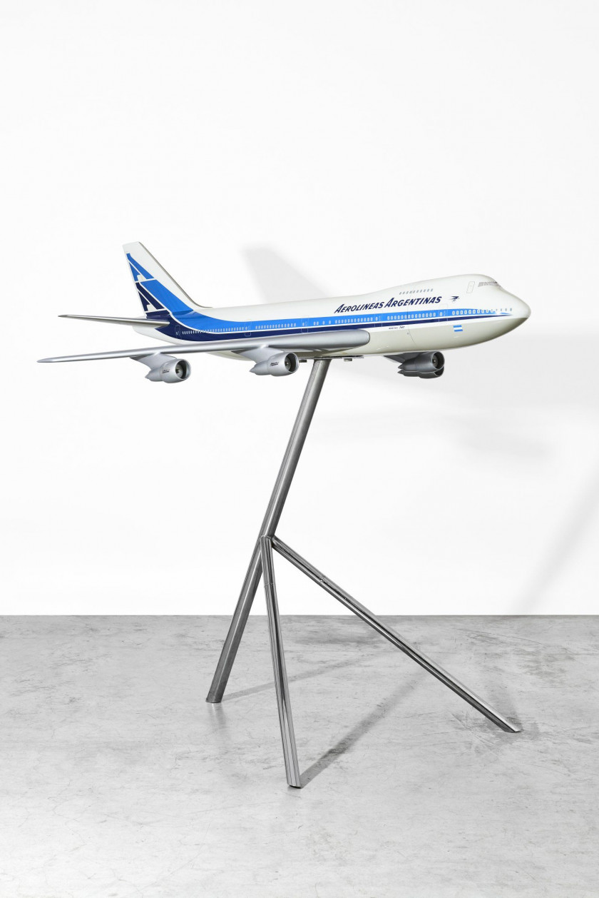 BOEING 747  Maquette d'agence - Aerolineas Argentina