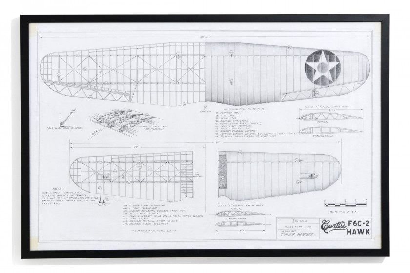 Chuck HAFNER  Curtiss Hawk, Model F6C-2