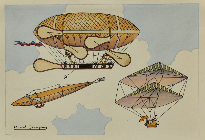 Marcel JEANJEAN 1893-1973 Inventions Aéronautiques