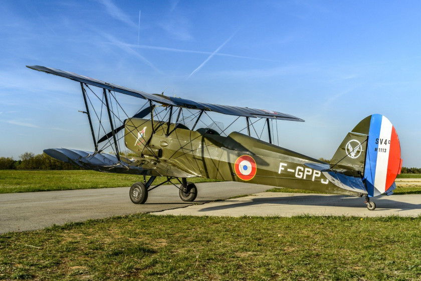 1949 S.N.C.A.N. STAMPE SV-4C - " F-GPPJ "