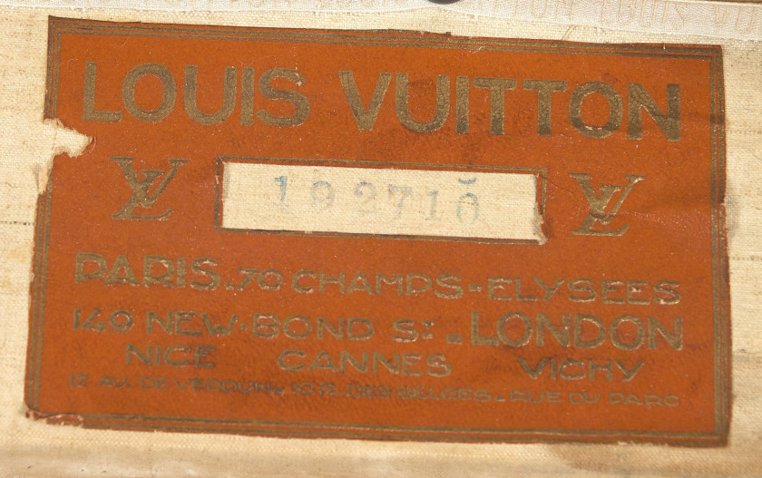 LOUIS VUITTON N°192710, circa 1920