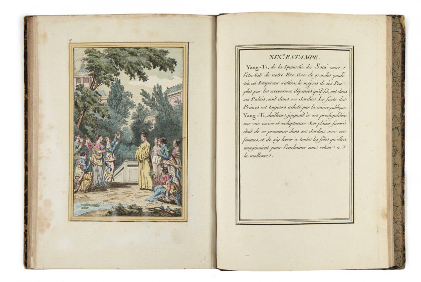 Isidore-Stanislas HELMAN 1743-1806 ? Faits mémorables des empereursde la Chine, tirés des annales chinoises