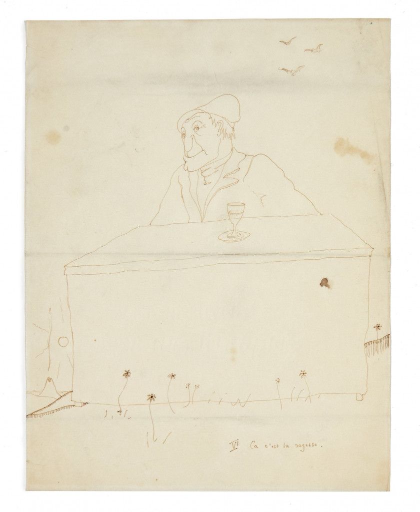 Antoine de SAINT-EXUPÉRY 1900-1944 Suite de 11 dessins originaux