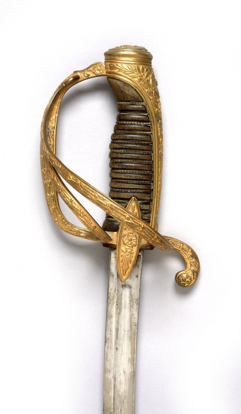 SABRE D'OFFICIER DE CAVALERIE LÉGÈRE, TYPE AN IX