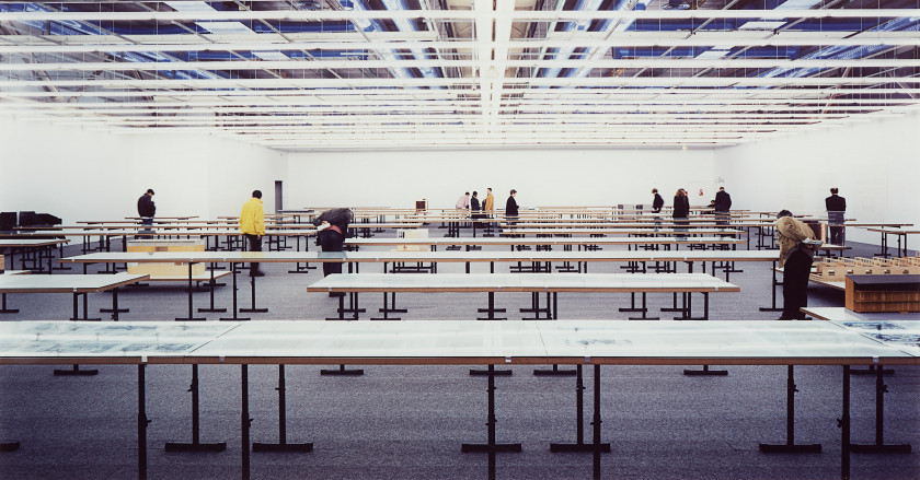 Andreas GURSKY Né en 1955 Centre Pompidou - 1995 Épreuve chromogénique sur papier Kodak