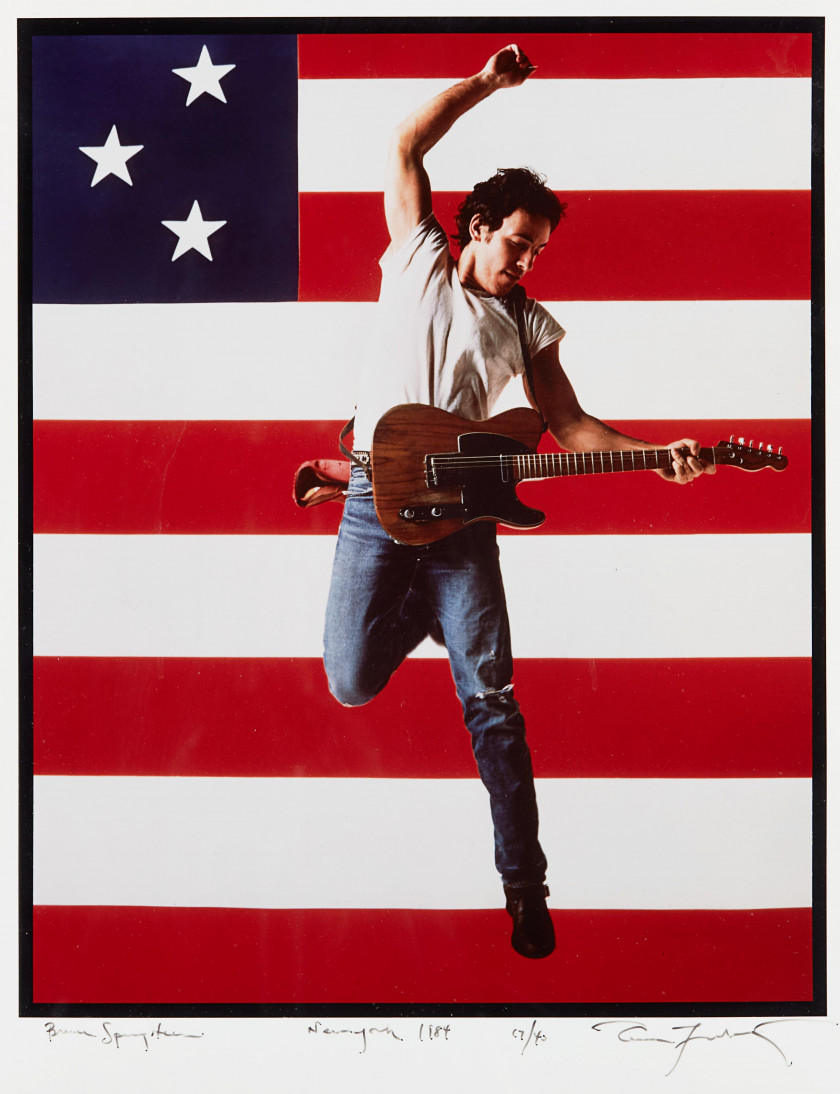 Annie LEIBOVITZ Née en 1949 Bruce Springsteen - New York - 1984 Cibachrome