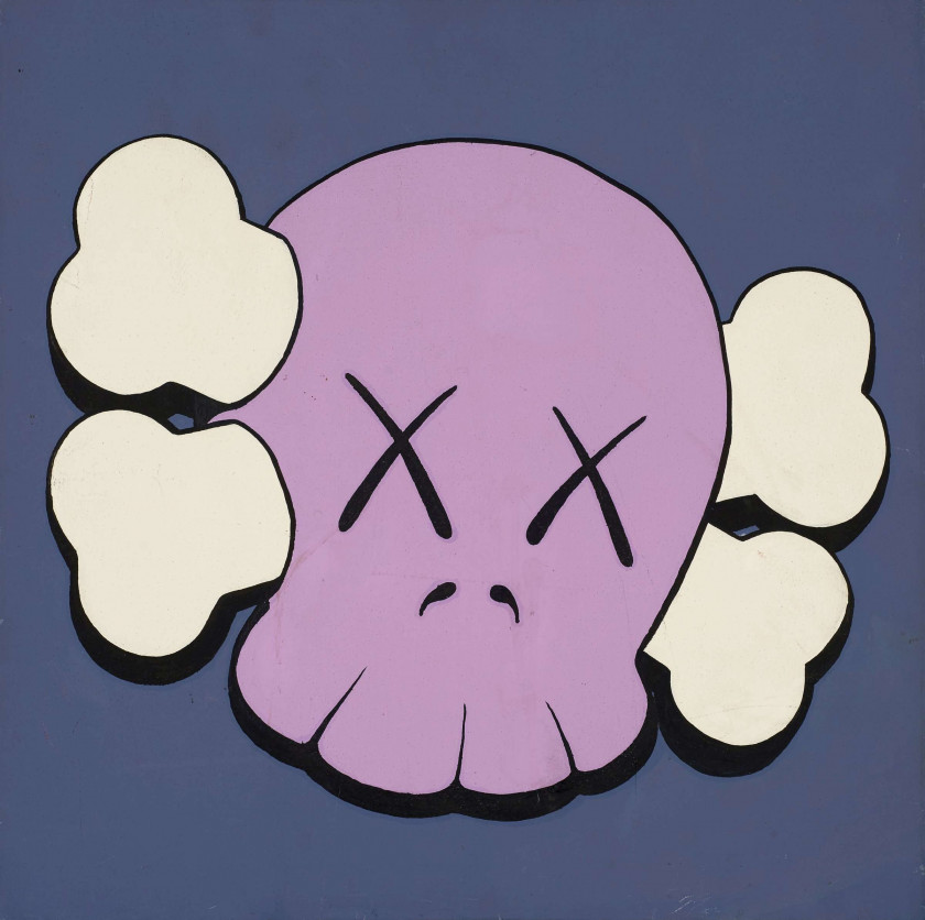 KAWS Américain - Né en 1974 Sans titre - 1999 Acrylique sur toile