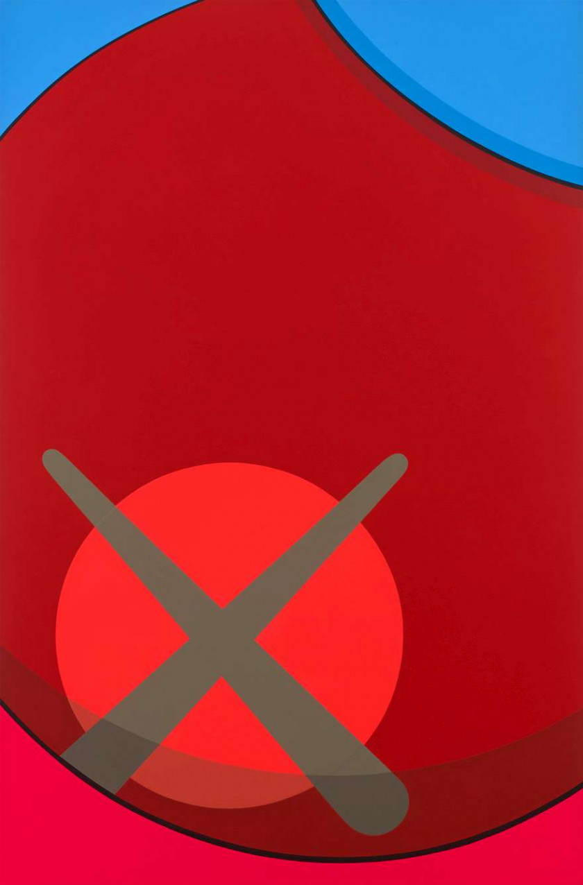 ¤ KAWS (Américain - Né en 1974) Sans titre - 2015 Acrylique sur toile