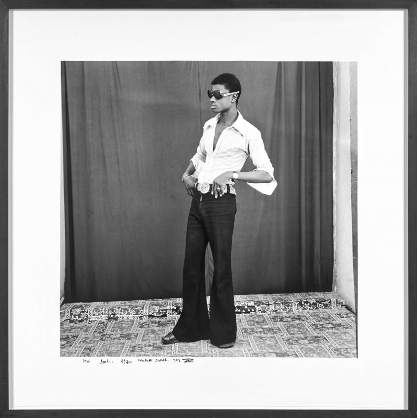 Malick SIDIBE 1936 - 2016 Moi seul - 1974 Tirage argentique (2013)