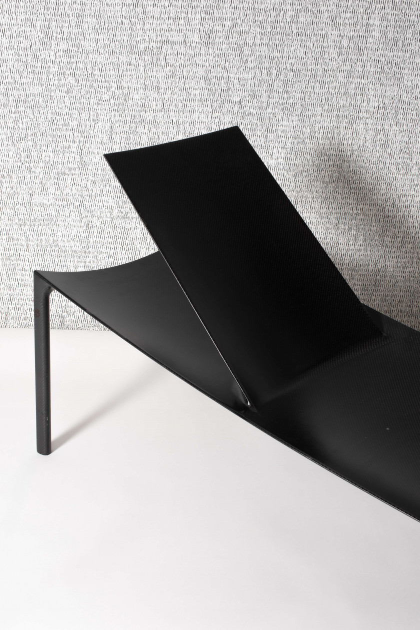 Konstantin GRCIC (né en 1965) Chaise longue dite "Karbon" - 2008 Fibre de carbone et résine