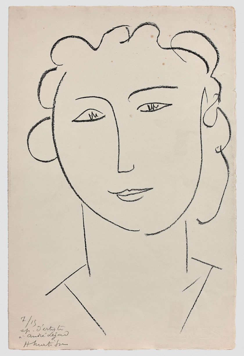 Henri MATISSE 1869 - 1954 Marguerite V - 1945