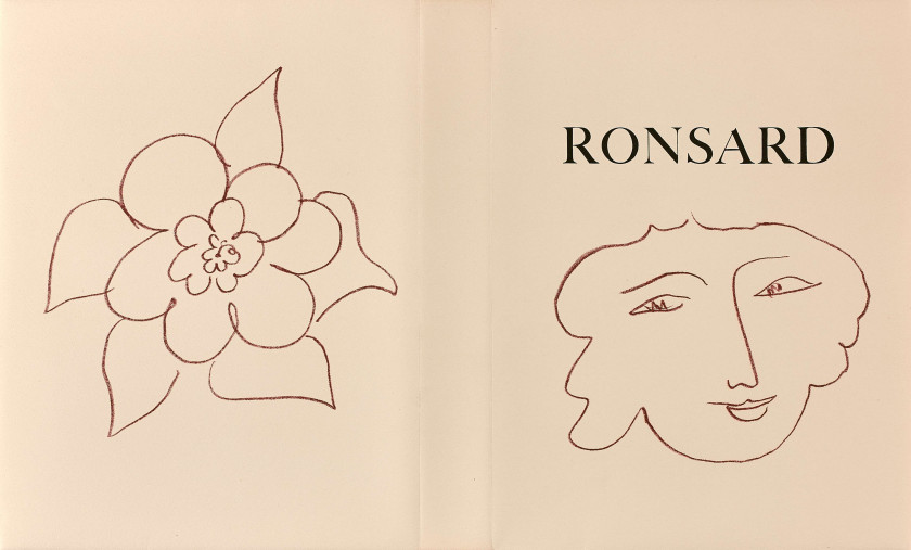 Pierre de RONSARD et Henri MATISSE  Florilège des Amours