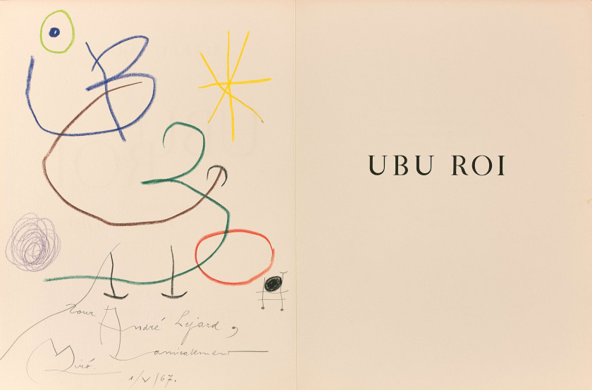 Alfred JARRY et Joan MIRO  Ubu roi