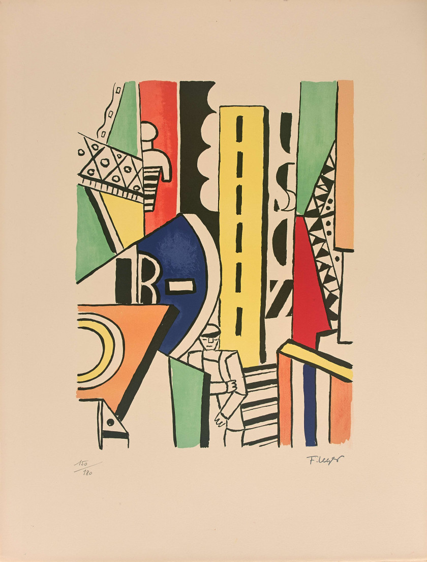 Fernand LEGER 1881 - 1955 La Ville