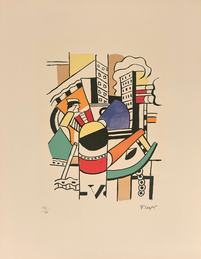 Fernand LEGER 1881 - 1955 La Ville