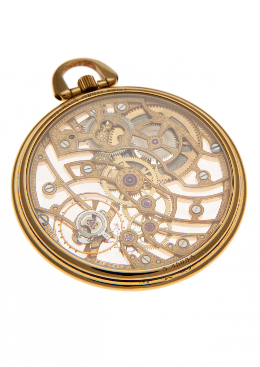 AUDEMARS PIGUET  "Lépine Squelette", ref. 5693BA, n° 214736 / B46086
