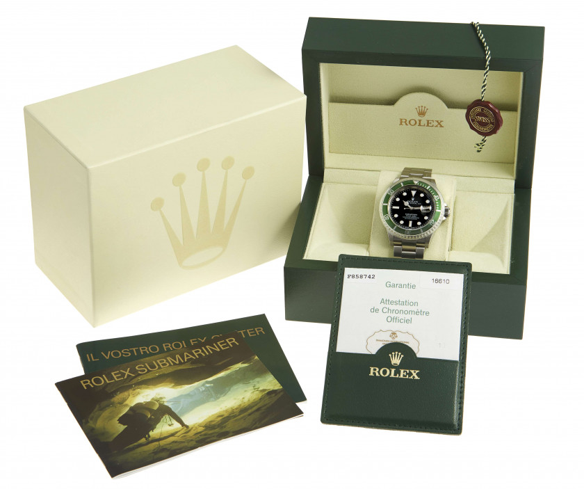 ROLEX  Submariner, ref. 16610LV, n° F858742