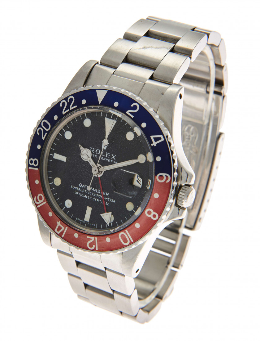 ROLEX  Gmt Master "Pepsi", ref. 1675, n° 3107486