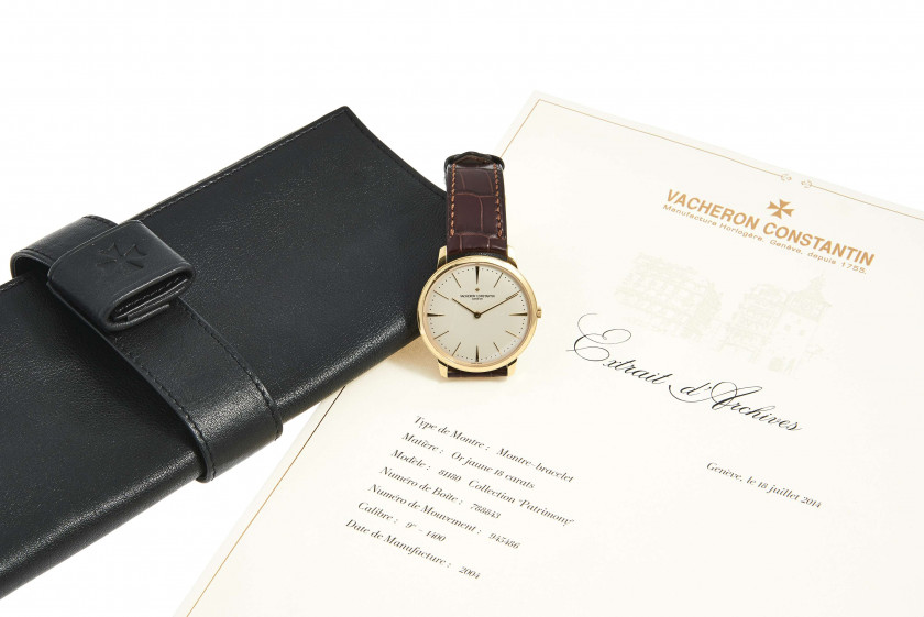 VACHERON CONSTANTIN  Patrimony, ref. 81180, n° 945486 / 788843