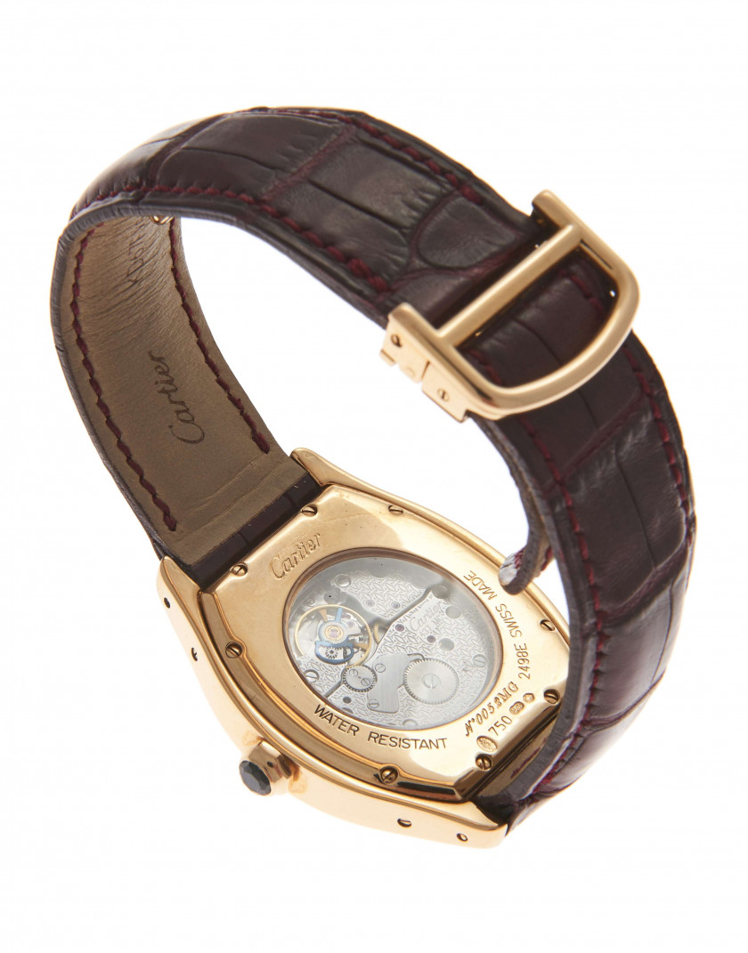 CARTIER  Tortue, ref. 2498E, n° 0052MG