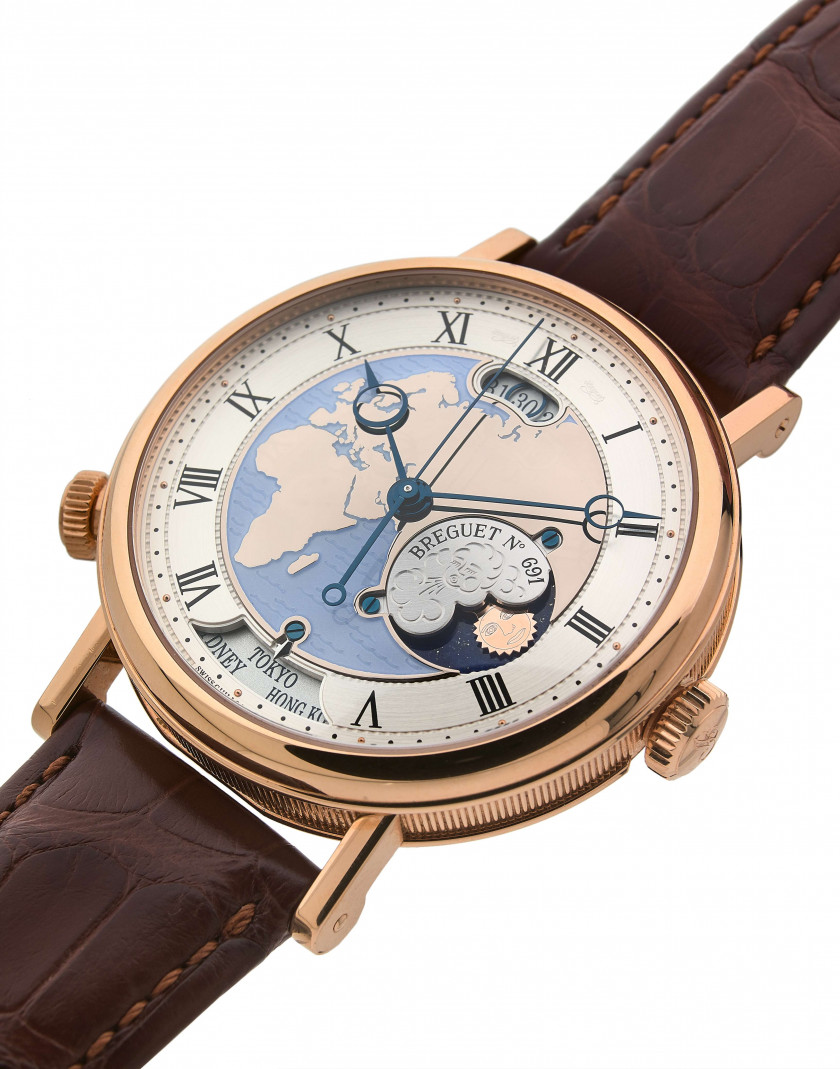 BREGUET  Classique Hora Mundi, ref. 5717, n° 691AW